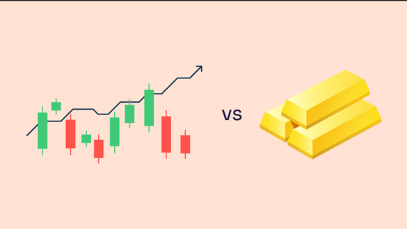 سرمایه گذاری در بورس یا طلا